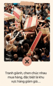 khu vực giảm giá